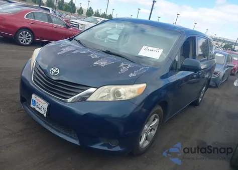 2011 Toyota Sienna Le from USA, damaged, VIN 5TDKA3DC8BS006818